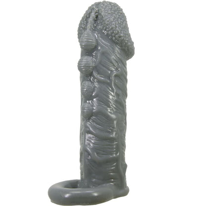 PRETTY LOVE - REALISTIC PENIS ENLARGER AND DELAY SLEEVE GREY - 2