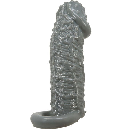 PRETTY LOVE - REALISTIC PENIS ENLARGEMENT MODEL AND DELAY SLEEVE 2 GREY