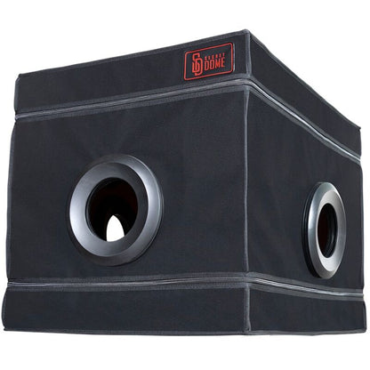 SECRET DOME - KINK CLUB THE NICHE CABIN BLACK AND RED