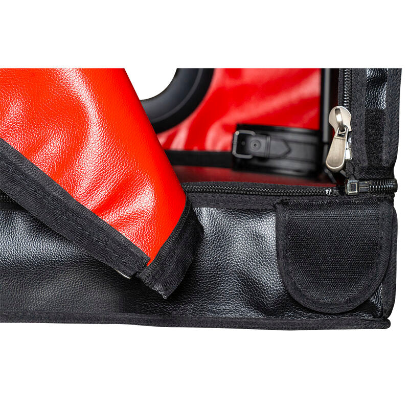 SECRET DOME - KINK CLUB THE NICHE CABIN BLACK AND RED