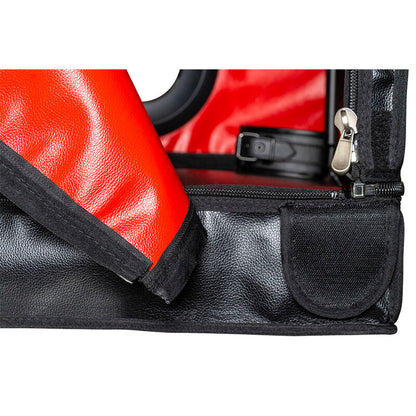 SECRET DOME - KINK CLUB THE NICHE CABIN BLACK AND RED