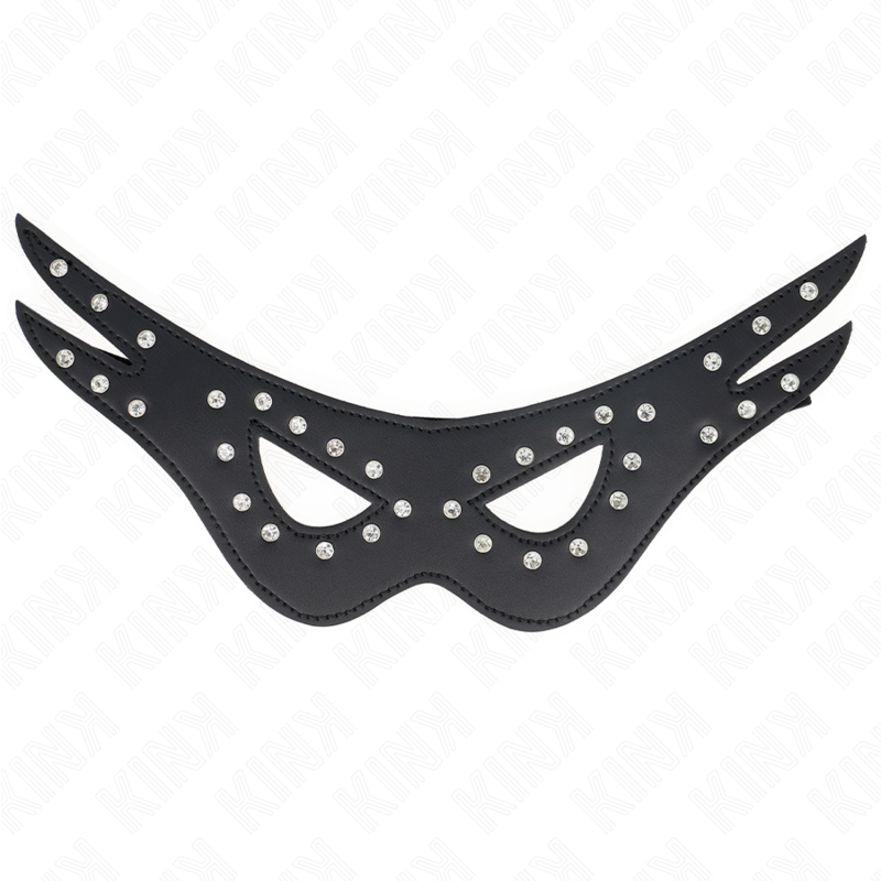 KINK - SEXY LEATHERETTE MASK MODEL 2 27 x 13 CM - 1
