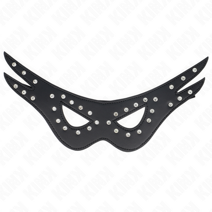 KINK - SEXY LEATHERETTE MASK MODEL 2 27 x 13 CM - 1