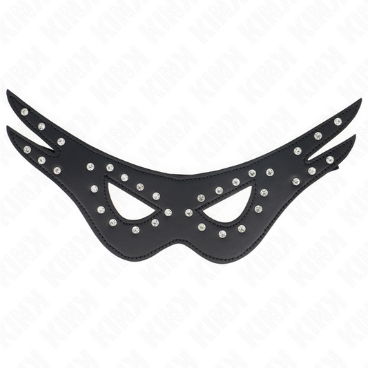 KINK - SEXY LEATHERETTE MASK MODEL 2 27 x 13 CM - 1