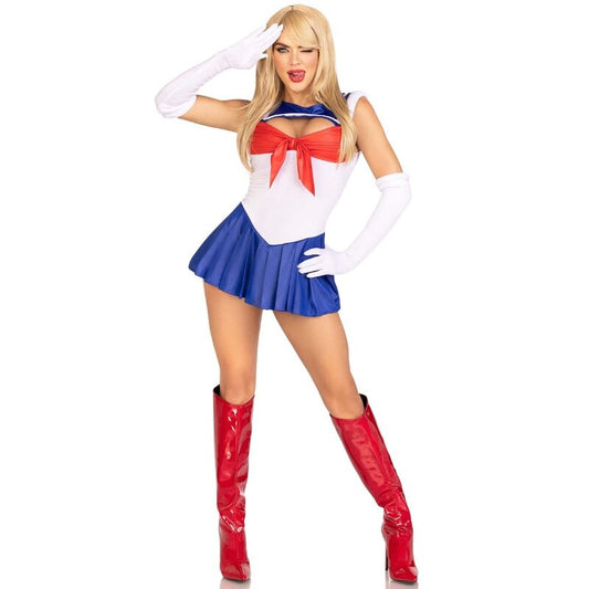 LEG AVENUE - SEXY MULTICOLORED SAILOR COSTUME S