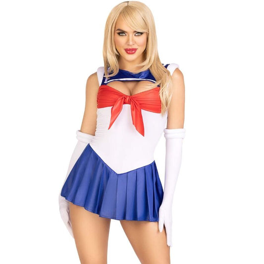 LEG AVENUE - COSTUME SEXY SAILOR MULTICOLOR M - 1