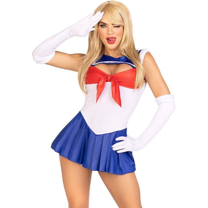 LEG AVENUE - COSTUME SEXY SAILOR MULTICOLOR M - 2