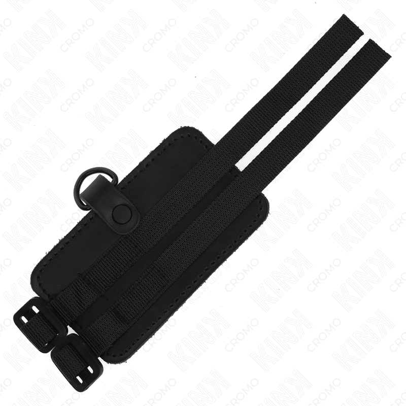 KINK - LEATHER PENIS RING WITH ADJUSTABLE STRAPS - 3