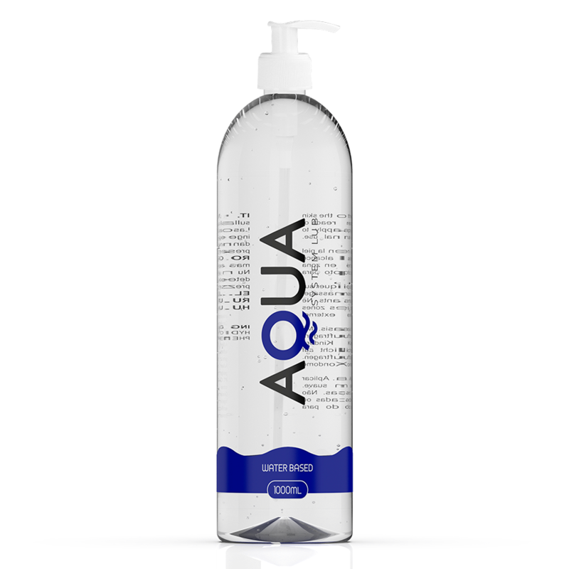 AQUA QUALITY - WATER BASED LUBRICANT 1000 ML - 1