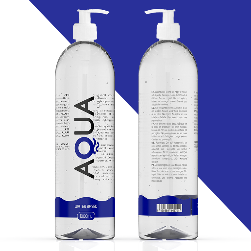 AQUA QUALITY - WATER BASED LUBRICANT 1000 ML - 6