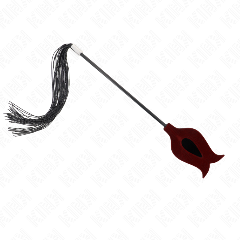 KINK - ROSE SHAPE SILICONE TASSEL WHIP 45 CM - 2