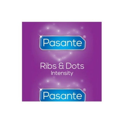 PASANTE - RIBS &amp; DOTS INTENSITY CONDOMS 144 UNITS