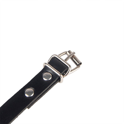 SUBBLIME - 953690 HANDCUFFS WITH BONDAGE BELT BLACK ONE SIZE - 7