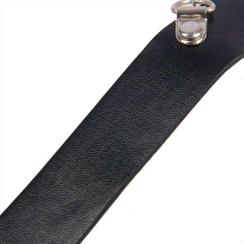 SUBBLIME - 953720 BONDAGE LEATHER STRAP BREATH CAMP BLACK ONE SIZE