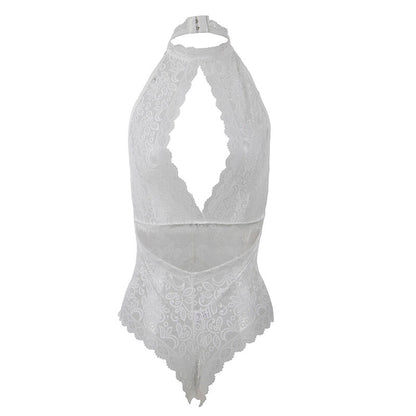 SUBBLIME - 953867 LACE BODYSUIT WHITE L/XL - 6