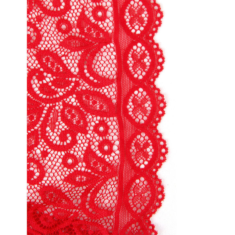 SUBBLIME - 953874 OPEN CUP BODYSUIT RED S/M - 4