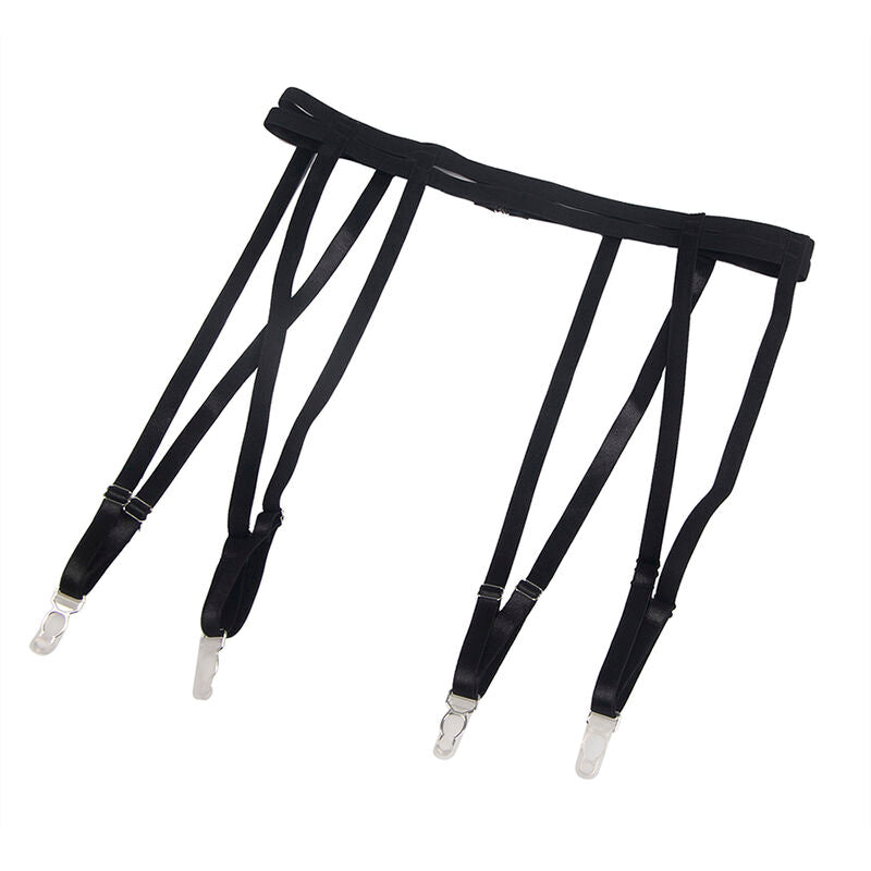 SUBBLIME - 954154 BODY WITH GARTER BELT BLACK L/XL - 2