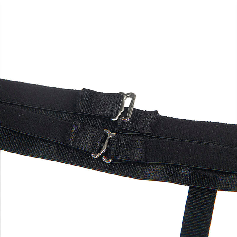 SUBBLIME - 954154 BODY WITH GARTER BELT BLACK L/XL - 15