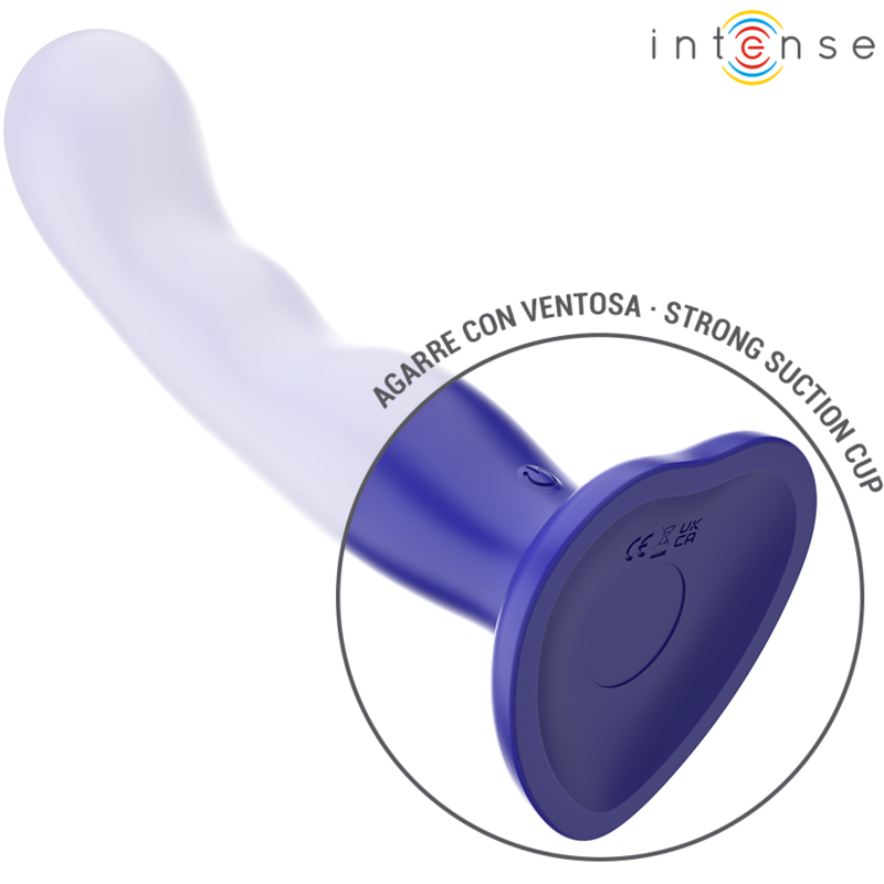 INTENSE - SHORTY VIBRATOR WITH SUCTION CUP BLUE REMOTE CONTROL - 5