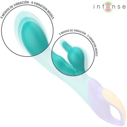 INTENSE - FRED RABBIT VIBRATOR BLUE - 1