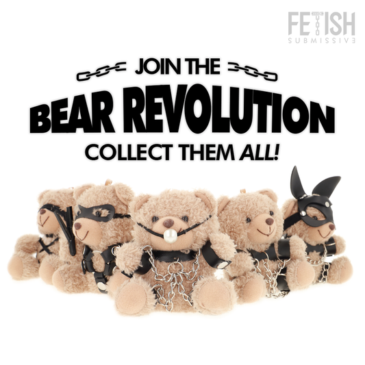 FETISH SUBMISSIVE - FOZZIE TEDDY BEAR BDSM MODEL 3 - 1