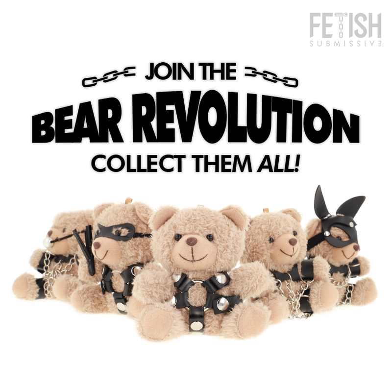 FETISH SUBMISSIVE - BONGO TEDDY BEAR MODEL BDSM 4