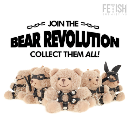 FETISH SUBMISSIVE - BONGO TEDDY BEAR MODEL BDSM 4