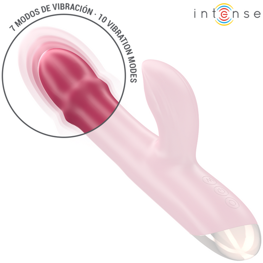 INTENSE - CHLOE MULTIFUNCTION VIBRATOR 3 IN 1 RED - 1