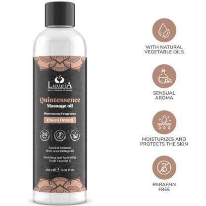 INTIMATELINE LUXURIA - MASSAGE OIL CHOCOLATE 150 ML - 3