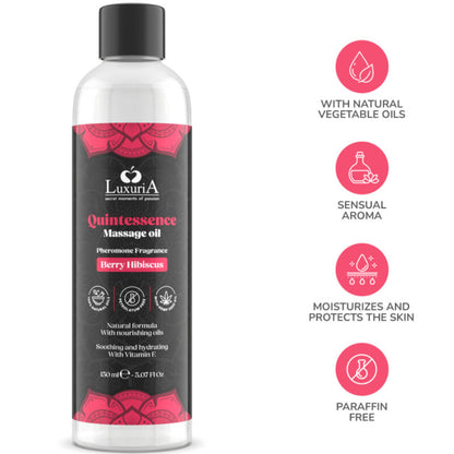 INTIMATELINE LUXURIA - MASSAGE OIL BERRY 150 ML - 3