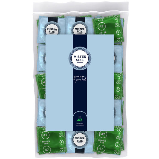 MISTER SIZE - CONDOM SIZE XS 47 MM (100 UNITS) - 1