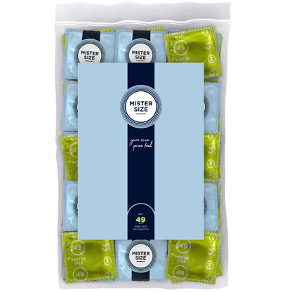 MISTER SIZE - CONDOM SIZE S 49 MM (100 UNITS) - 1