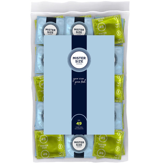 MISTER SIZE - CONDOM SIZE S 49 MM (100 UNITS) - 1