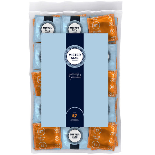 MISTER SIZE - CONDOM SIZE L 57 MM (100 UNITS) - 1
