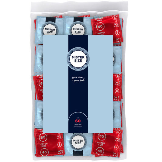 MISTER SIZE - CONDOM SIZE XL 60 MM (100 UNITS) - 1