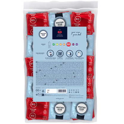 MISTER SIZE - CONDOM SIZE XL 60 MM (100 UNITS) - 2