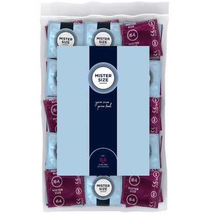 MISTER SIZE - CONDOMS SIZE XXL 64 MM (100 UNITS) - 1