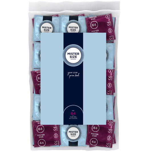 MISTER SIZE - CONDOMS SIZE XXL 64 MM (100 UNITS) - 1