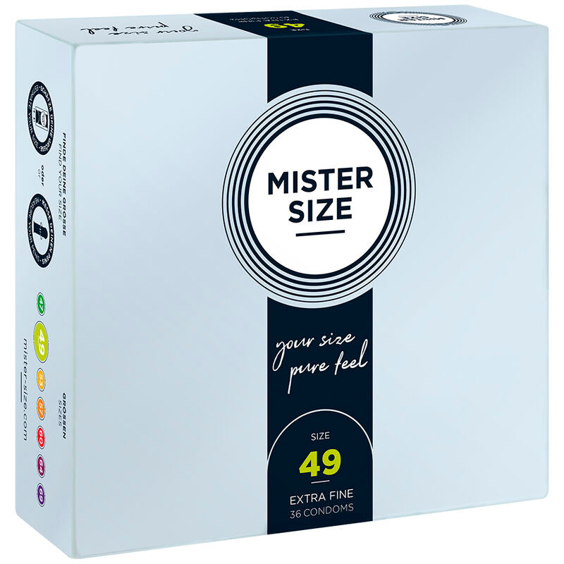 MISTER SIZE - CONDOM SIZE S 49 MM (36 UNITS) - 2