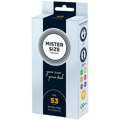 MISTER SIZE - CONDOM SIZE M 53 MM (10 UNITS) - 2