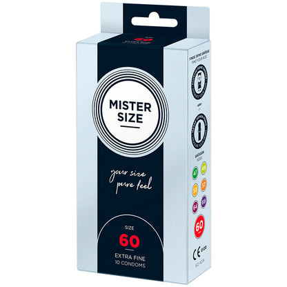 MISTER SIZE - CONDOM SIZE XL 60 MM (10 UNITS) - 2