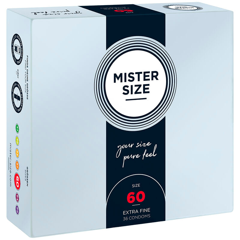 MISTER SIZE - CONDOM SIZE XL 60 MM (36 UNITS) - 1