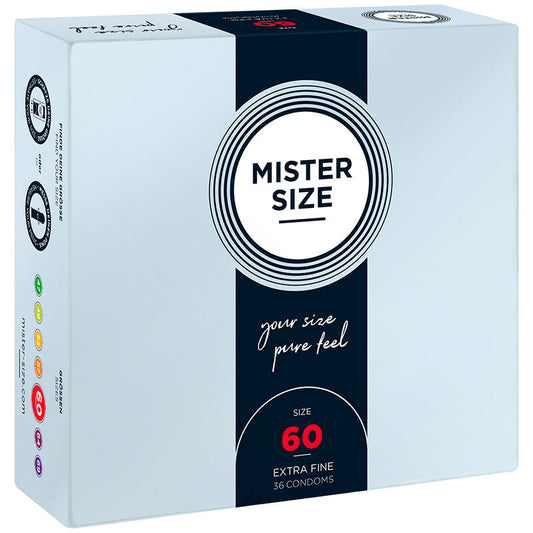 MISTER SIZE - CONDOM SIZE XL 60 MM (36 UNITS) - 1