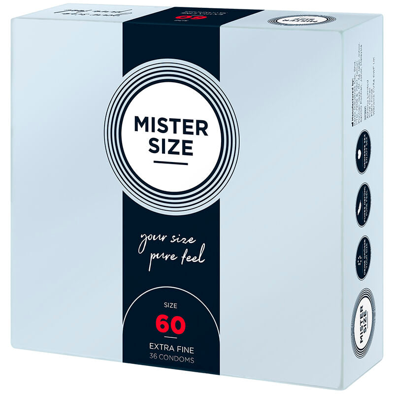 MISTER SIZE - CONDOM SIZE XL 60 MM (36 UNITS) - 2