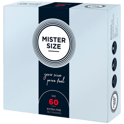 MISTER SIZE - CONDOM SIZE XL 60 MM (36 UNITS) - 2