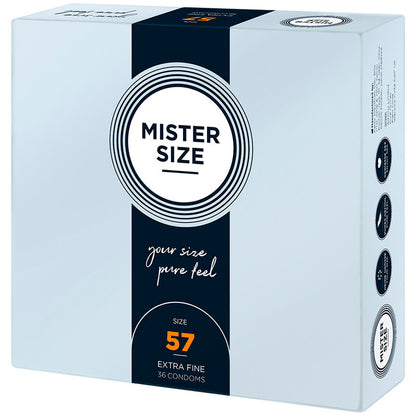 MISTER SIZE - CONDOM SIZE L 57 MM (36 UNITS) - 1