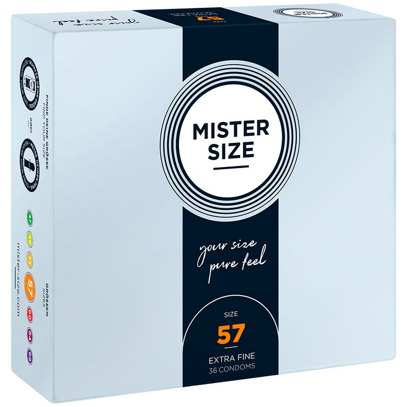 MISTER SIZE - CONDOM SIZE L 57 MM (36 UNITS) - 3