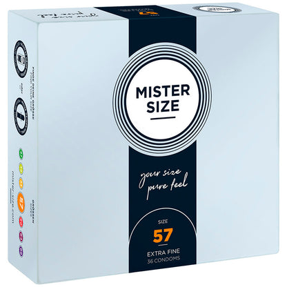 MISTER SIZE - CONDOM SIZE L 57 MM (36 UNITS) - 3