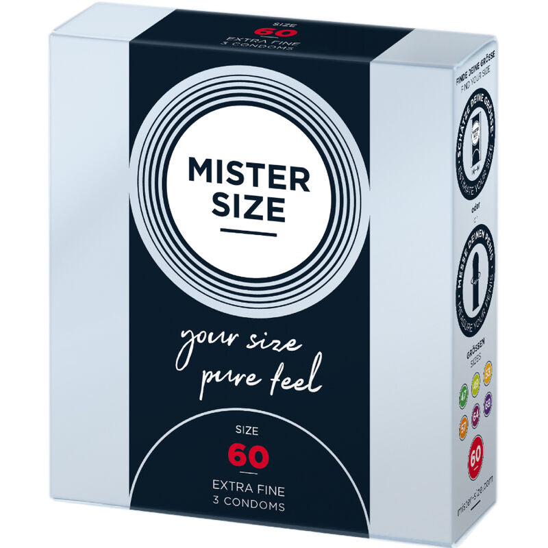 MISTER SIZE - CONDOM SIZE XL 60 MM (3 UNITS) - 2