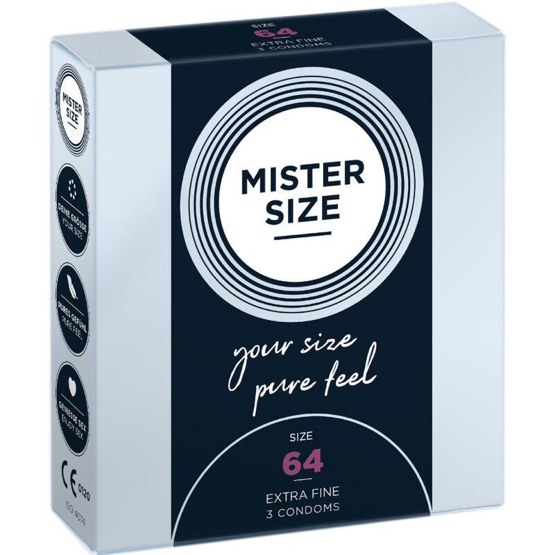 MISTER SIZE - CONDOMS SIZE XXL 64 MM (3 UNITS) - 1